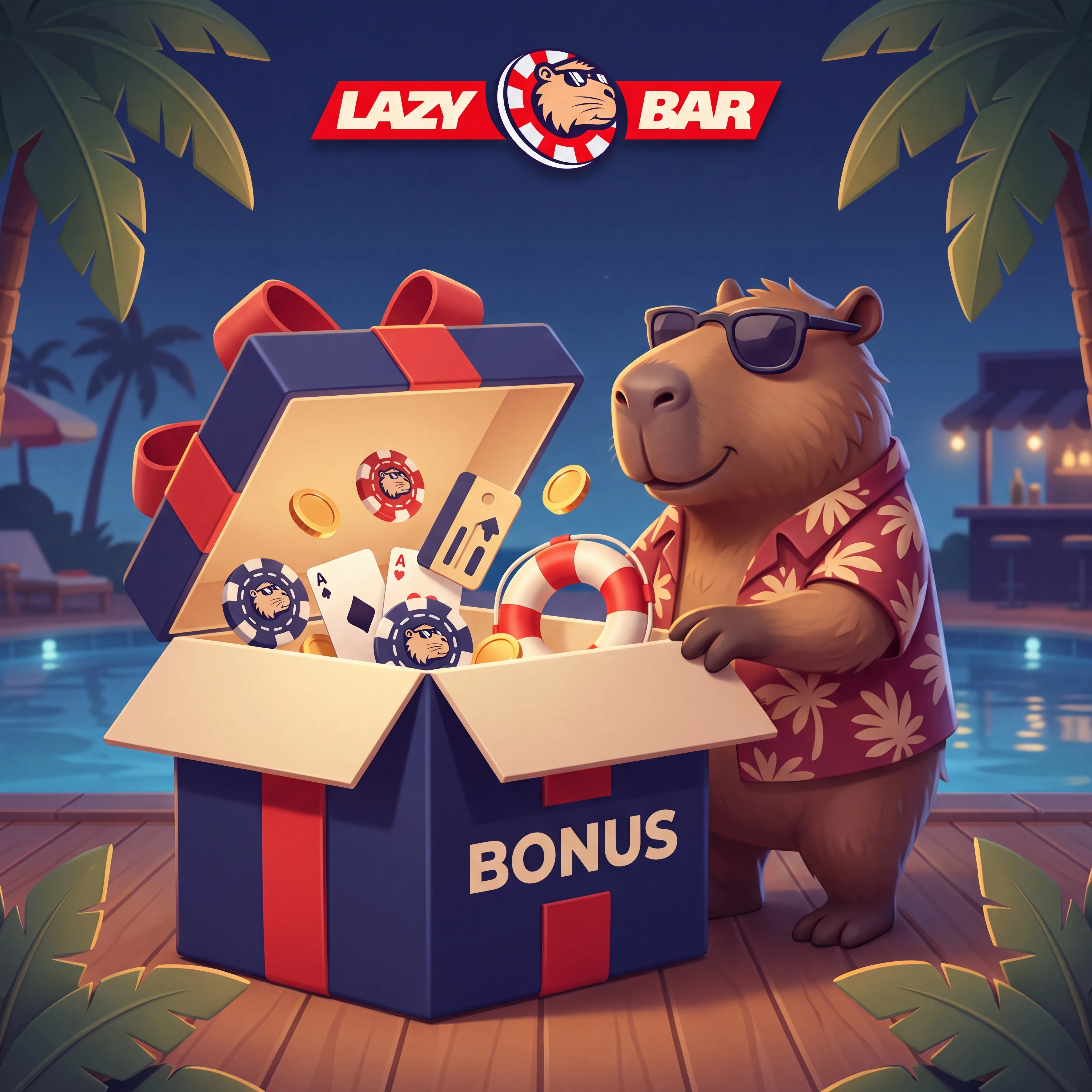 LazyBar — Welcome Stages Side by Side